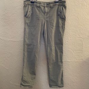 Torrid Crop Military Pant Olive Green- Size 10